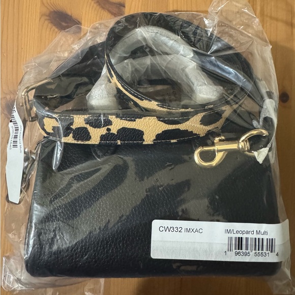 🥰 Coach Mini Rowan Crossbody Bag With Leopard Print - Picture 7 of 12